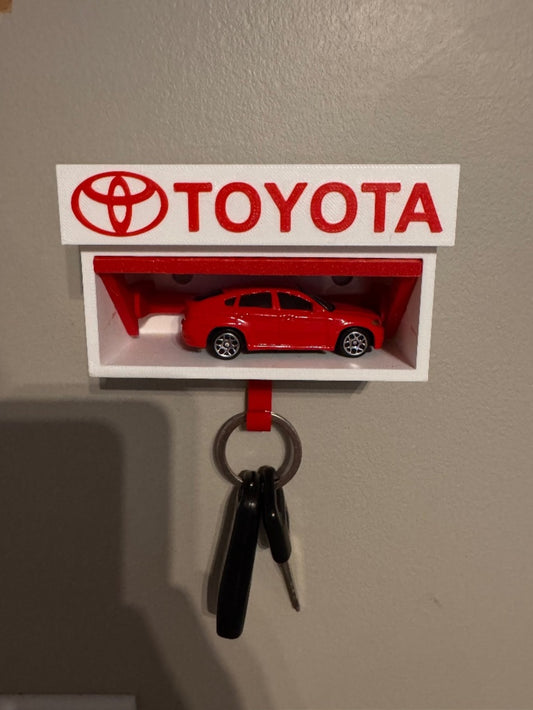 Toyota Key Holder Shelf – Black & White